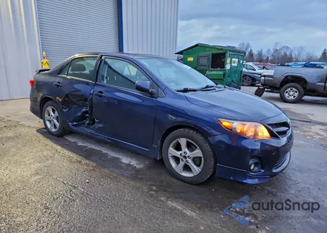 2011 Toyota Corolla Base from USA, damaged, VIN 2T1BU4EE1BC745342